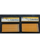2 Boxes Vintage NEW Columbus 1492 #4 Faber Castell USA Writing Pencils 1... - £20.76 GBP
