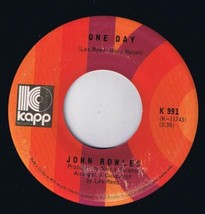 John Knowles One Day 45 rpm I Must Have Been Out Of My Mind - $4.94