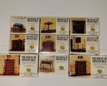 The House of Miniatures Lot of 9 Furniture Kits Dressers Tables Cabinets... - $79.19