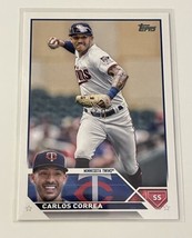 Carlos Correa 2023 Topps Update Series 1 Card #583 - MLB Astros/Minnesota Twins* - $3.50