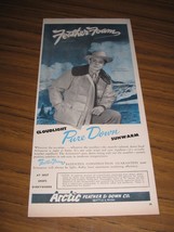 1947 Print Ad Arctic Feather &amp; Down Cloudlight Feather Foam Coat Seattle,WA - $16.16