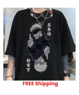 Kaisen Satoru Gojo Print Anime Unisex 100% Cotton Casual T-Shirt S-5XL G... - $26.59