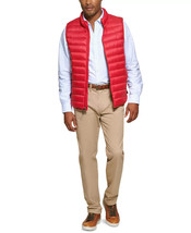 Mens Down Vest Packable Red Medium Size CLUB ROOM $100 - NWT - £21.91 GBP