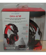 Dreamgear GRX-670 3.5mm Gaming Headset for PC PS4 Laptop Xbox One Mac RED - $34.14