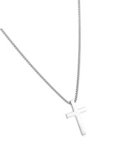 XXMAYSTER Cross Necklace for Men - Stainless Steel Plain Box - $51.49