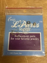 E’arrs L’Parts Jewelry Repair Kit Spring Ring Bullet Ear Clutch Lot Of 4... - £15.60 GBP