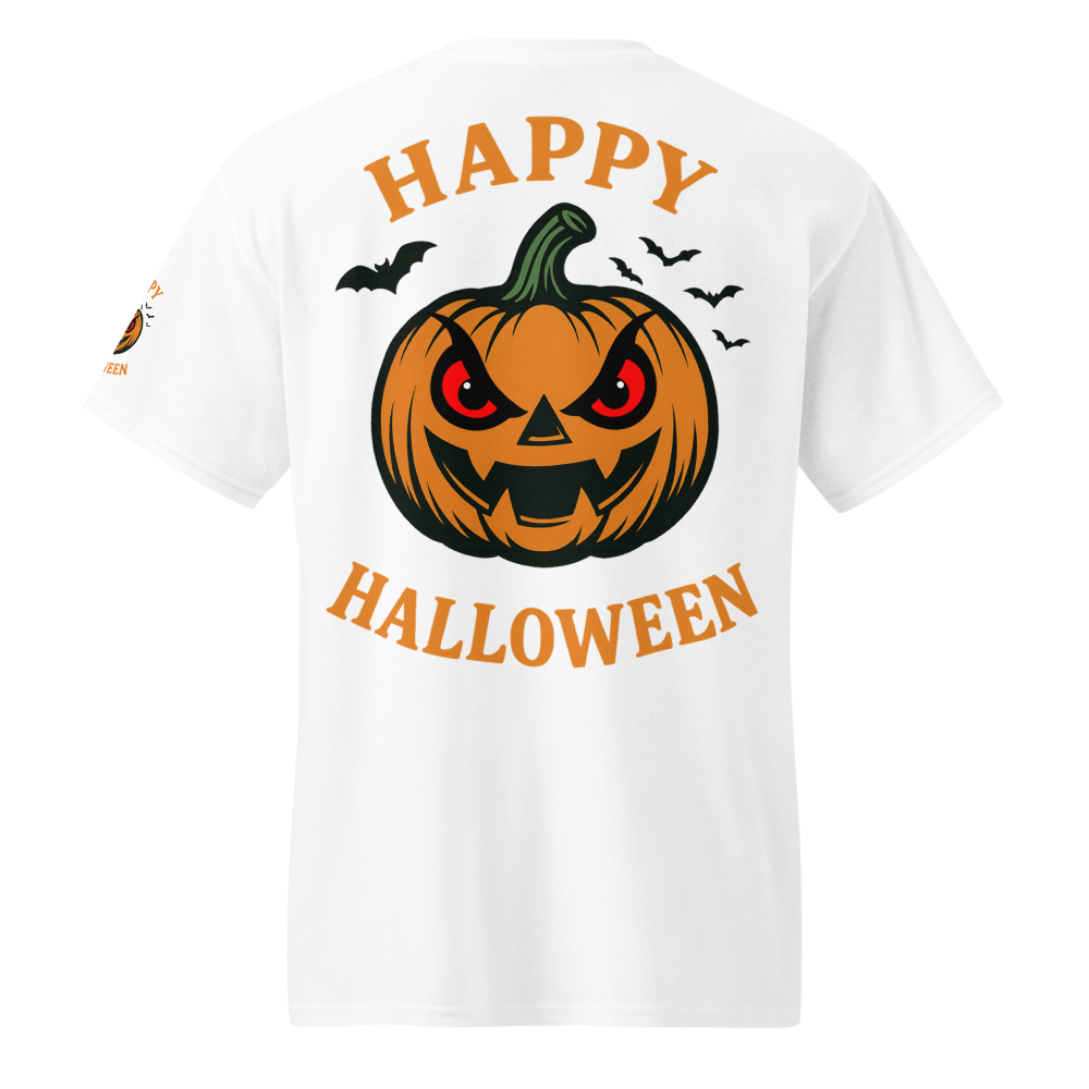 Unisex Halloween Shirt – Printed on Back and Left Side Only  - $26.00