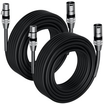 2 Pack Dmx To Dmx Stage Lighting Cable 35 Ft, 110 Ohms Impedance Dmx Mal... - £50.99 GBP