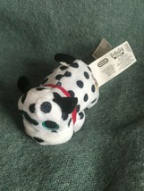 Plush Small Little Tikes Springlings Black &amp; White Polka Dalmatian Puppy Dog Stu - £7.46 GBP