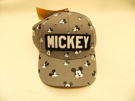 Disney Mickey Mouse Classic Banner Faces Cap - Sports Beach Sun Hat Viso... - £22.08 GBP