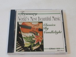 Treasury of the World&#39;s Most Beautiful Music Classics by Candlelight Disc 10 CD - £10.27 GBP