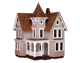 Greenleaf Fairfield Dollhouse Kit - 1/24 Scale - £98.28 GBP