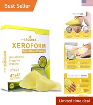 Petrolatum Gauze Pads for Burns, Lacerations, &amp; Skin Grafts - 25 Pack 4x... - $38.24