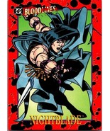 1993 DC Bloodlines Card - Nighblade - #60 - Skybox - $1.83