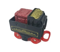 Fisher Price Geo Trax Black Car Vehicle W/ Gold Coins Replacement Part Piece - £8.94 GBP