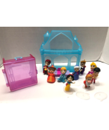 Disney Princess Comics Set of 9 with Playset &amp; Stands NEW - £18.56 GBP