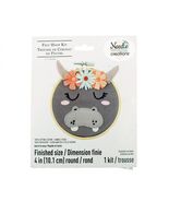 Needle Creations 4 Inch Felt Embroidery Hoop Kit Hippo - $10.19 CAD
