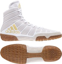 Adidas | DA9891 | adiZERO Varner | White Gold Gum | Authentic Wrestling Shoes - £90.33 GBP