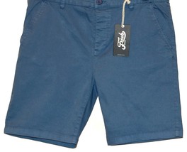 Fresh Brand Blue  Men&#39;s Cotton Casual Shorts Size 2XL NEW  - £35.79 GBP
