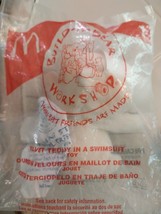McDonald&#39;s Happy Meal Toy 2006 BUILD-A-BEAR &quot;VELVET TEDDY IN A SWIMSUIT&quot; #1 - $3.95