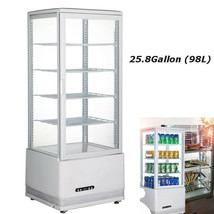 Top Grade Refrigerated Bakery Showcase Cake Pie Display Cabinet Case 110... - $888.77
