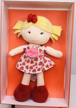 Plush Doll  Doll Strawberry Doudou Doll Paris France New - £23.53 GBP