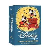 The Art of Disney: Classic Movie Posters; 100 Collectible Postcards Disney (Corp - £16.23 GBP