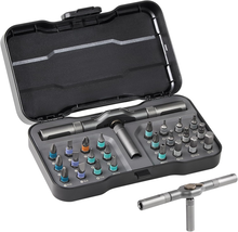 24 in 1 Magnetic Ratchet Screwdriver Set, Multi Bit Precision Screwdrive... - $33.84
