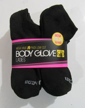 Body Glove Womens Low Cut Socks Black Grey and White Pack of 10 - $16.99
