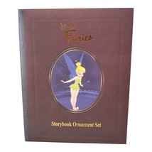 Disney Fairies Storybook Ornaments Set of 6 Christmas Tinker Bell Blue F... - $1,438.40 MXN