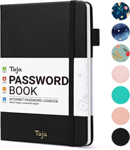 Password Keeper Book with Alphabetical Tabs，Small Password Books for Seniors, Pa - £10.99 GBP