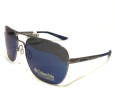 Columbia Sunglasses C111SM 072 DEADFALL MR Gunmetal Gray Blue Frames Blue Lenses - £25.23 GBP