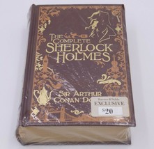 The Complete Sherlock Holmes by Arthur Conan Doyle, new, rare leather bound - £31.64 GBP