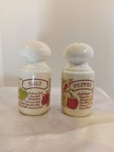 Vintage Avon 1980&#39;s Country Kitchen Mushroom Salt and Pepper Shakers - £7.78 GBP