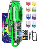 Cordless Hair Clippers For Men Professional Barber Clippers For Hair, Green - €36,73 EUR
