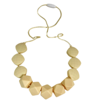 Lil Jumbl Baby Teether Necklace - Cream - £6.99 GBP