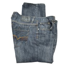 F.U.S.A.I. Men&#39;s Denim Jeans  Dark Wash Cotton &amp; Polyester Blend Size 38... - $22.49