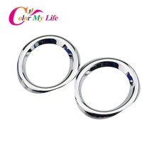 Color My Life for  CHR C-HR 2017 - 2020 2Pcs/Set High Quality ABS Chrome Car Fro - £74.98 GBP