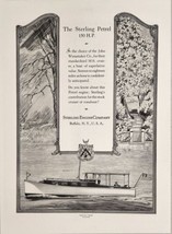 1927 Print Ad Sterling Engine Petrel 150-HP Wannamaker 38-Ft Cruiser Buffalo,NY - $21.37