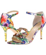 Ivanka Trump Women&#39;s Gessa Floral Twill Open Toe Sandals Shoes Sz 6.5 M - $85.99