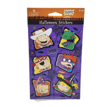 VINTAGE AMERICAN GREETINGS HALLOWEEN RUGRATS STICKERS 2 SHEETS SEALED NEW - $19.00