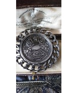 VINTAGE Signed Next Heraldic Large Silver Coin &amp; Chain Framed Statement ... - £22.08 GBP