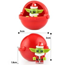 Baby Yoda (Christmas Edition) - Star Wars Minifigure Custom Toys Gift - £3.18 GBP