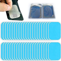huiming 50 Pcs/25 Packs ABS Gel Pads for abs Stimulator Replacement for ... - $40.49