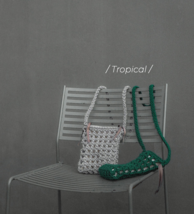 Crochet bag - Tropical Bags Collection - £58.73 GBP