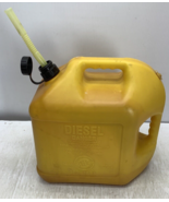 Rare Vintage Blitz 5 Gallon Pre Ban DIESEL Can USA Made Two Handle Pull ... - $37.39