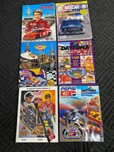 Lot of 5 Nascar Programs and 1 Official Nascar Magazine All from 1995 - £13.04 GBP