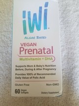 iWi Prenatal Multivitamin+Dha, Mom&Baby's Nutrition, 60 VCaps - $29.58