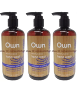 3 Bottles OWN LAVENDER &amp; VANILLA Moisturizing Hand Wash 99% NaturallyDer... - $47.77 CAD