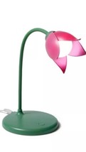 Flower Novelty Table desk led Lamp Green &amp; pink  target bullseye playgro... - $19.79